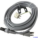 ■Nilfisk 掃除機用オプションパーツ GM80P用30ft電源コード 3P グレー 107408837(8370435)