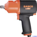 ■BAHCO エアインパクトレンチ 1/2ドライブ ソケット差込角12.7mm 最大締付トルク1112N・m BPC815(8370849)