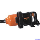 ■BAHCO エアインパクトレンチ 1ドライブ ソケット差込角25.4mm 最大締付トルク3500N・m 全長409mm BP901(8370851)