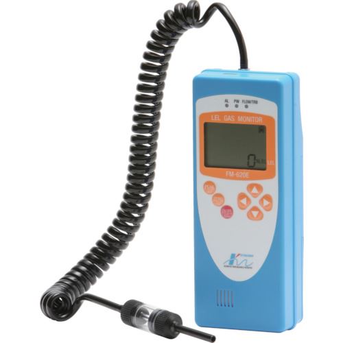 ■光明理化学 可燃性ガス測定器 FM620E(8382749)[法人限定][外直送元]