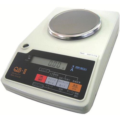 ■イシダ 高精度デジタル天秤 秤量300g(検定品) QB2300(8384474)[送料別途お見積り]...