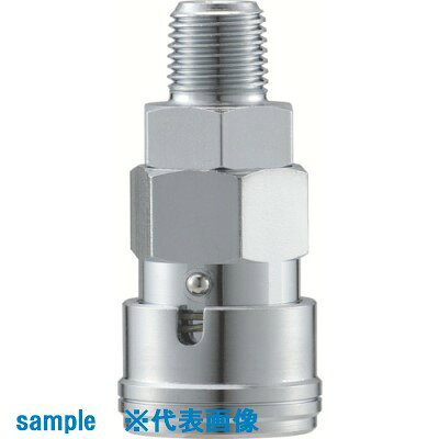 ■ナック スリーブロック式カップリング AL20型 鋼鉄製 メネジ取付用 CAL21SML(8385484)[送料別途見積り..