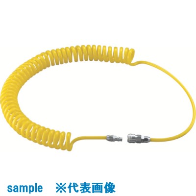 オレンジブック トラスコ中山　TRUSCOナック ポリウレタンコイルチューブ10x6.5 3M+22SB+22PB 〔品番:CCH10653S〕[ 注番:8387026]特長●エアー工具の接続にご使用下さい。●超軽量、柔軟性に富み、ゴムホースの10倍以上の耐摩耗性があります。用途●流体継手仕様●外径(mm)：10●内径(mm)：6.5●全長(m)：2.5●最高使用圧力(MPa)：0.8仕様2●使用温度範囲：-20〜+60℃材質/仕上●チューブ材質:ポリウレタンセット内容/付属品注意●流体継手以外の目的で使用しないでください。原産国（名称）日本JANコード本体質量271gオレンジブック トラスコ中山　TRUSCOナック ポリウレタンコイルチューブ10x6.5 3M+22SB+22PB 〔品番:CCH10653S〕[注番:8387026][本体質量：271g]分類》空圧用品》流体継手・チューブ》エアチューブ・ホース☆納期情報：メーカー取り寄品（弊社より発送）