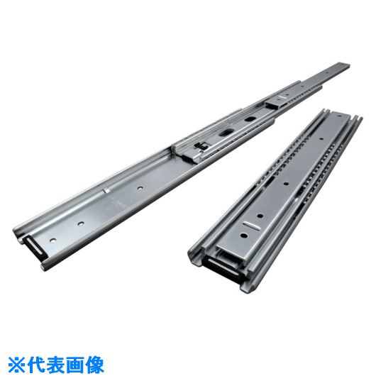 オレンジブック トラスコ中山　TRUSCOアキュライド ダブルスライドレール457.2mm 〔品番:C330018〕[ 注番:8489332]特長●ボールベアリングを採用した精密スライドレールです。●全開時および全閉時の金属音を軽減します。用途●コンピュータ、コピー機、計測器、家電製品、スチール家具など。仕様●幅(mm)：12.7●高さ(mm)：51.5●長さ(mm)：457.2●移動距離(mm)：483●定格荷重(N)ペア/垂直：726●トラベル(mm)：483●スライド長さ(mm)：457.2●定格荷重(Kgf/ペア)：74仕様2●中荷重用●3メンバーフルトラベルタイプ●ドロワーメンバーの脱着不可能●消音ストップタイプ材質/仕上●スライドレール本体：スチール（SPCC）●ボールリテーナー：電気亜鉛めっき鋼板(SECC)●ボールベアリング：炭素鋼球●表面処理:三価クロムメッキ仕上げセット内容/付属品注意●水平使用時、定格荷重は表示の1/4以下になります。●価格は1本の値段です。原産国（名称）日本JANコード4582278006879本体質量1.1kgオレンジブック トラスコ中山　TRUSCOアキュライド ダブルスライドレール457.2mm 〔品番:C330018〕[注番:8489332][本体質量：1.1kg]《包装時基本サイズ：319×469×79》〔包装時質量：1100g〕分類》メカトロ部品》機械部品》スライドレール☆納期情報：メーカー取り寄品（弊社より発送）