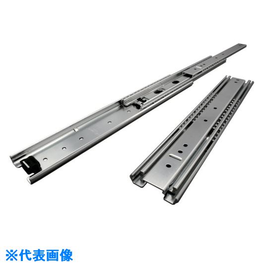 Rakuten - ■アキュライド ダブルスライドレール457.2mm C330118(8489341)[送料別途お見積り][法人限定][掲外取寄]