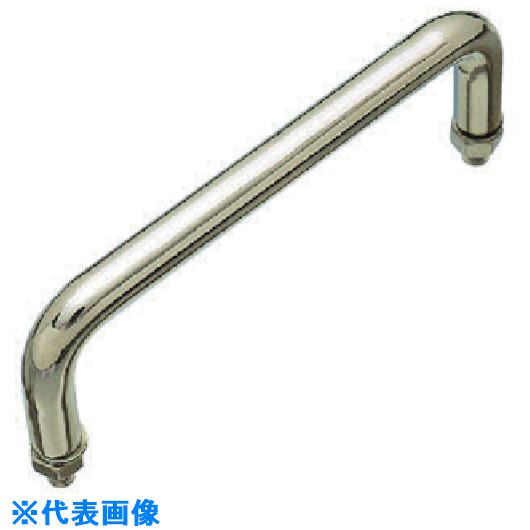 オレンジブック トラスコ中山　TRUSCO水本 ステンレス 引き取手(おねじ) 線径10mmピッチ100mm 〔品番:TOB1010〕[ 注番:8490083]特長●ステンレスの素材感が美しい鏡面仕上げの取手です。用途●機械等の取手に使用が多く、各種設備などの取手に使用します。仕様●D(mm)：10●H(mm)：50●P(mm)：100●B(mm)：11●L(mm)：110●使用荷重(kN)：0.59●ねじ径：M6仕様2材質/仕上●材質：ステンレス(SUS304)●仕上げ：鏡面仕上げセット内容/付属品●スプリングワッシャー・六角ナット　各2個付注意原産国（名称）中国JANコード4982970126279本体質量119gオレンジブック トラスコ中山　TRUSCO水本 ステンレス 引き取手(おねじ) 線径10mmピッチ100mm 〔品番:TOB1010〕[注番:8490083][本体質量：119g]《包装時基本サイズ：110×61×10》〔包装時質量：119g〕分類》金物・建築資材》建築金物》取手☆納期情報：メーカー取り寄品（弊社より発送）