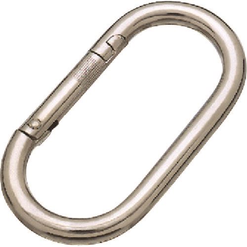 ■水本 ステンレス カラビナ(環なし) B150(8490816)[送料別途見積り][法人・事業所限定][掲外取寄]