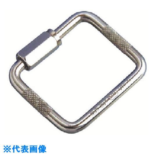 樂天商城 - ■水本 ステンレス 四角リングキャッチ 線径3mm 長さ29mm B1978(8490881)[送料別途見積り][法人・事業所限定][掲外取寄]