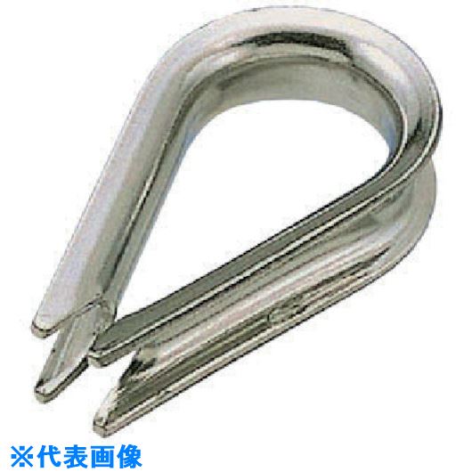 ■水本 フック ステンレス 板シンブル 使用ロープ径12〜14mm KRN1214(8491741)