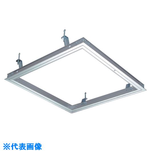 ■DAIKEN 天井点検口シーリングハッチ 額縁タイプ シルバー 606×606 CDL260J(8493553)[送料別途見積り][..