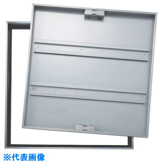 ■DAIKEN 床点検口アンダーハッチ 600×600 ステン枠H50タイプ FSRM60(8493651)[送料別途見積り][法人・..