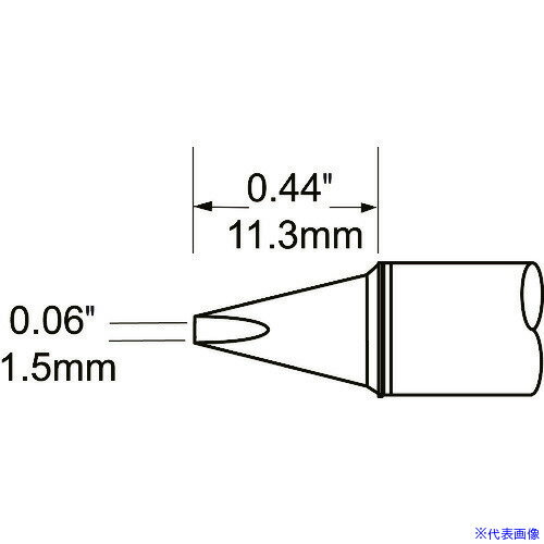■メトカル Metcal MFR-1120・MFR-2220・PS-900シリーズ チップ STVCH15A(8497057)