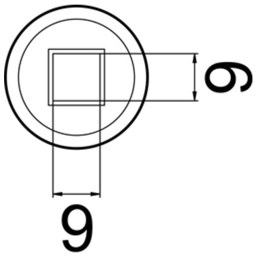 ■白光 ノズル BGA 8mmX8mm A1470(8497449)[送料別途お見積り][法人限定][掲外取寄](4)