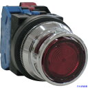■IDEC Φ30フルガード付丸型照光押ボタンスイッチ ALFN22211DNR(8500124)