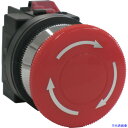 ■IDEC Φ30プッシュロックターンリセット型押ボタンスイッチ AVN301NR(8500128)
