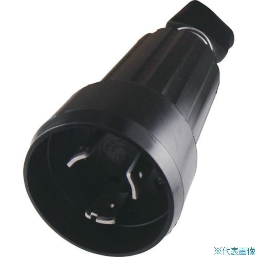 ■アメリカン電機 引掛形 防水形プラグ 3P100A250V 31022RW(8501077)[送料別途お見積り][法人限定][メーカー取寄]