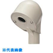 ■未来 エントランスキャップ(1つ穴) ベージュ 適合管：VE28 MEC28AJ(8501825)[送料別途お見積り][法人限定][掲外取寄]
