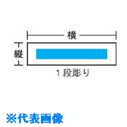 ■IM アクリル銘板(別作)1段彫り 縦20×横100mm×2t T210A(8503684)[送料別途見積り][法人・事業所限定][掲外取寄]