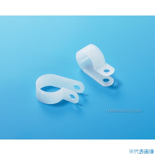 ■TYTON インシュロック ナイロンクリップ (100個入) 乳白 幅12.7mm AB12N(8503756)[送料別途お見積り][..