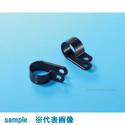 ■TYTON インシュロック ナイロンクリップ(耐候グレード)(100個入) 黒 幅9.5mm AB7NW(8503781)[送料別途お見積り][法人限定][掲外取寄]