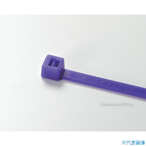 ■TYTON カラータイ 幅4.6×長さ202mm 屋内使用 (100本入) T50RVLT(8503946)[送料別途お見積り][法人限定..