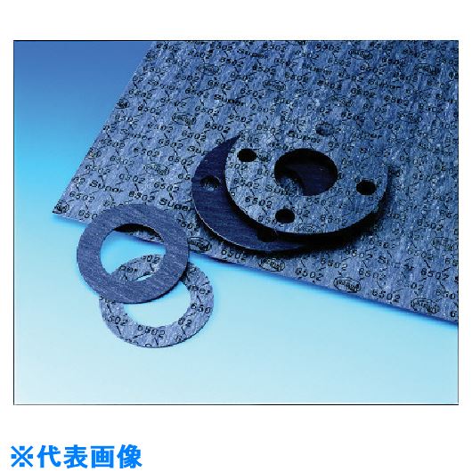 ■VALQUA ブラックスーパーガスケット 呼び径32A 6502GJ1S032(8505274)×10[送料別途お見積り][法人限定][外直送]