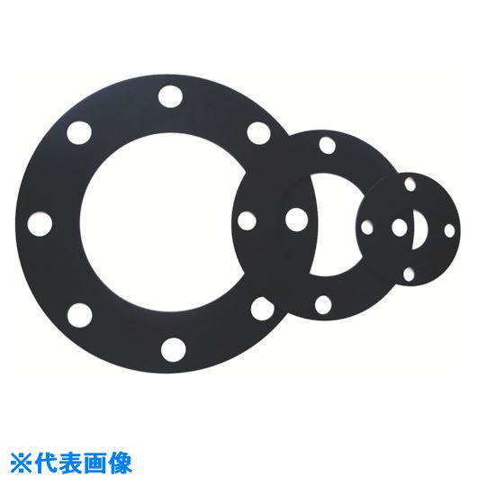 Rakuten - ■AK フランジパッキンJIS10K用 250A CR250A10K(8505429)[送料別途お見積り][法人限定][掲外取寄]