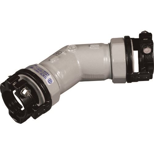 ■SKカワニシ 鋼管用継手 SKX45°エルボ40 SKX45L40(8506996)[送料別途お見積り][法人限定][外直送]