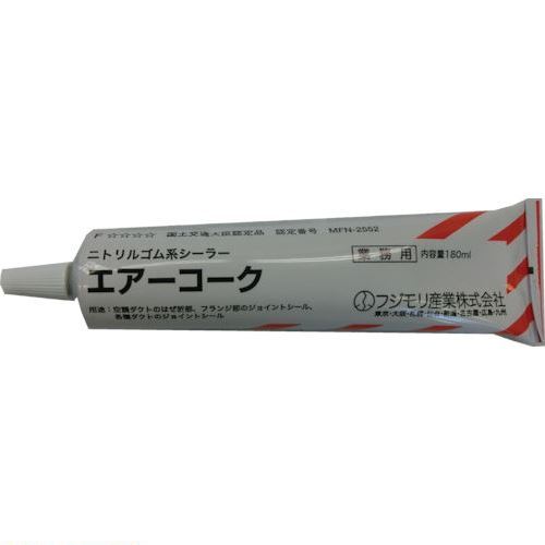 オレンジブック トラスコ中山　TRUSCOフジモリ ニトリルゴム系シーラー エアーコーク 〔品番:FEAK180〕[ 注番:8508339]特長●亜鉛鉄板、アルミニウム等の金属によく接着します。●シックハウス対策済製品です。用途●スパイラルなどのジョイントシールに。●共板・アングルフランジのコーナー・ハゼ部シールに。●保温・保冷のラッキングカバー・折板屋根のシールに。仕様●容量(ml)：180仕様2●ダクト用ニトリルゴム系シーリング材●F☆☆☆☆認定品(大臣認定MFN2552)材質/仕上●基材:二トリルゴムセット内容/付属品注意●労安法による有害性等情報(MSDS)の通知対象物質。原産国（名称）日本JANコード本体質量200gオレンジブック トラスコ中山　TRUSCOフジモリ ニトリルゴム系シーラー エアーコーク 〔品番:FEAK180〕[注番:8508339][本体質量：200g]《包装時基本サイズ：60×35×220》〔包装時質量：200g〕分類》化学製品》接着剤・補修剤》建築用シーリング剤☆納期情報：オレンジブック掲載以外でメーカー直送品【法人限定＝会社名ご記入お願い致します。】