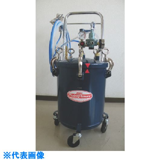 オレンジブック トラスコ中山　TRUSCO近畿 ペイントパワー2メーター 〔品番:K201L2KIT〕[ 注番:8511688]特長●圧送タンク、ガン、ツインホースセット●溶剤系、水性系どちらでもいける圧送タンクキット。●制御用の減圧弁2機仕様。●市販の18リットル角缶が入ります。●通常は内容器としてペール缶が入っています。用途●車両のシャーシーや下廻り塗り●大型車両中塗、上塗り●大量に塗料を塗る場合　他仕様●ノズル径(mm)：1.3●エア取付口：G1/4●塗料ホース取付口：G1/4仕様2●圧送式●エアーホース取入口：G1/4材質/仕上●鉄、真鍮、アルミ、テフロン他セット内容/付属品●K-201L2 タンク本体1基●CREAMY HPSV スプレーガン● K-20H-6 塗料・エアーホースセット6m ●K-201L 内容器（18リットル）●減圧弁、撹拌キットハンドル、キャスター等 他注意●フタ合わせ部の洗浄を心掛け、フタはクランプをきっちり合わせ最後までしっかり締める様注意して下さい●リリーフ弁は常時作動出来る様にチェックしてください。原産国（名称）日本JANコード本体質量24000gオレンジブック トラスコ中山　TRUSCO近畿 ペイントパワー2メーター 〔品番:K201L2KIT〕[注番:8511688][本体質量：24000g]分類》工事・照明用品》塗装・内装用品》エアレス塗装機☆納期情報：オレンジブック掲載以外でメーカー直送品（送料元払い）【法人限定＝会社名ご記入お願い致します。】※北海道・沖縄・離島は運賃別途商品も含む