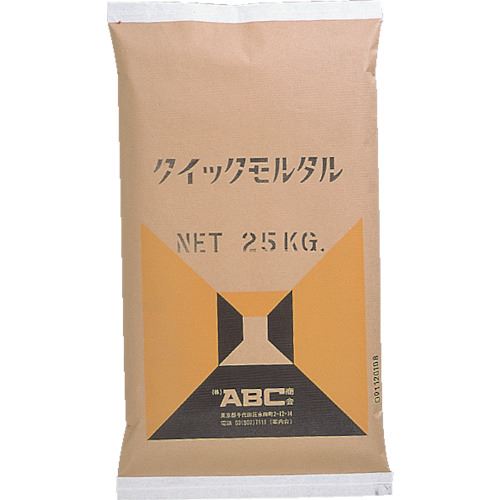 Other - ■ABC 速硬下地修正材 クイックモルタル 25KG セメント色 BQM(8512192)[送料別途お見積り][法人限定][掲外取寄]