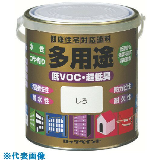 オレンジブック トラスコ中山　TRUSCOロック 水性多用途 あか 0.7L 〔品番:H75771303〕[ 注番:8512539]特長●VOCがほぼ0で環境にやさしい塗料です。●表面が緻密で汚れが中まで入りにくく、汚れにくくなっています。用途●コンクリート、モルタル、木部など仕様●乾燥時間：夏期30〜40分、冬期1〜2時間分●塗布面積(［［M2］］)：4〜5●塗り重ね可能時間：4時間以上7日以内(20℃)仕様2材質/仕上●低VOCアクリルエマルションセット内容/付属品注意原産国（名称）日本JANコード4957139759339本体質量930gオレンジブック トラスコ中山　TRUSCOロック 水性多用途 あか 0.7L 〔品番:H75771303〕[注番:8512539][本体質量：930g]《包装時基本サイズ：112×112×128》〔包装時質量：1kg〕分類》工事・照明用品》塗装・内装用品》塗料☆納期情報：メーカー取り寄品（弊社より発送）