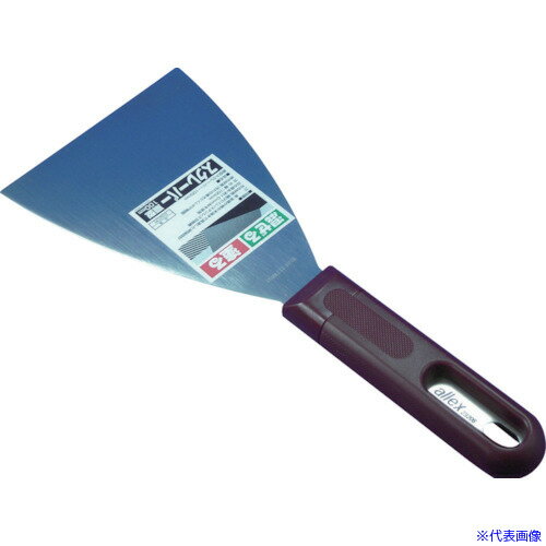 オレンジブック トラスコ中山　TRUSCOALLEX スクレパー 扇型 100mm 〔品番:23206〕[ 注番:8512656]特長●ブレードが柄尻まで貫通しています。●ハンドル部は滑り止め効果の高いチェッカリング加工を施してあります。用途●塗料の剥離に。●錆落としに。●汚れや粘着物の除去に。仕様●全長(mm)：240●刃幅(mm)：100●刃長(mm)：130仕様2●貫通型。●刃付け加工無し。材質/仕上●刃：ステンレス●ハンドル：ポリプロピレンセット内容/付属品注意●刃物は人に向けたり振り回さないようにして下さい。原産国（名称）日本JANコード4977530232064本体質量105gオレンジブック トラスコ中山　TRUSCOALLEX スクレパー 扇型 100mm 〔品番:23206〕[注番:8512656][本体質量：105g]《包装時基本サイズ：240×100×18》〔包装時質量：106g〕分類》工事・照明用品》塗装・内装用品》へら・スクレーパー☆納期情報：仕入れ先通常在庫品 (欠品の場合有り)