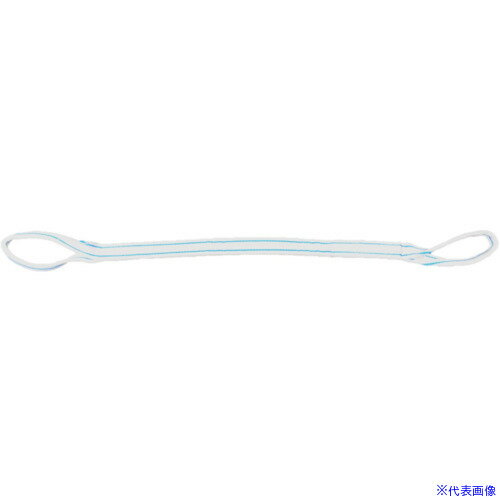 ■TESAC 耐化学薬品用スリング(JIS2等級・両端アイ形)25mm幅×5.5m PP2E25X5.5(85182...