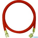■イエロージャケット R410A用チャージングホースプラス2 152cm 赤 Y21565(8521130)