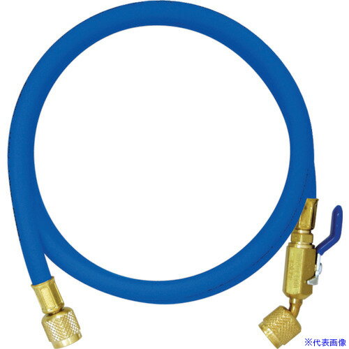 オレンジブック トラスコ中山　TRUSCOAsada 1/4 チャージングホースプラス2 ボールバルブ付 244cm 青 〔品番:Y29296〕[ 注番:8521166]特長●冷媒放出防止のためのボールバルブ付きです。●新冷媒対応の高耐圧構造で、安全な作業ができる高性能ホースです。●防浸用のゴム層と特殊ナイロン層の4層二重防護で、CFC・HCFC・HFCに対応します。　●特殊ナイロン層が、水分の浸入による冷媒の汚染を防止します。●多層構造ながら、剛性と柔軟性をあわせ持ち、扱いやすいホースです。●接続部の金具は、手袋をしたままでも回しやすい様、大きくてすべり止めのローレット加工がされています。●接続を外す際、ブロー溝により作業者側に残ガスが噴出するのを防ぎ、安全に作業ができます。●可動式のバルブオープナーを内蔵しております。仕様●常用圧力(MPa)：5.5●破裂圧力(MPa)：27.5●ねじ寸法：1/4フレア(UNF7/16-20山)●ねじサイズ：1/4フレア(UNF7/16-20山)●ホース長(cm)：244仕様2●ホース色：青材質/仕上●ゴム●ナイロン●真鍮セット内容/付属品注意原産国（名称）アメリカJANコード4991756146073本体質量390gオレンジブック トラスコ中山　TRUSCOAsada 1/4 チャージングホースプラス2 ボールバルブ付 244cm 青 〔品番:Y29296〕[注番:8521166][本体質量：390g]分類》手作業工具》水道・空調配管用工具》マニホールド☆納期情報：メーカー取り寄品（弊社より発送）