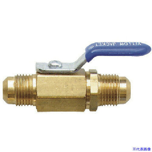 ■Asada ボールバルブ 3/8 オス×3/8 オス Y93836(8521307)[送料別途お見積り][法人限定][掲外取寄]