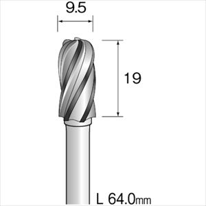 オレンジブック トラスコ中山　TRUSCOMinimo 超硬カッター アルミカット Φ9.5 〔品番:BC5113〕[ 注番:8527450]特長●切削性、耐摩耗性、耐久性に優れています。●被削素材の熱溶着がほとんどありません。仕様●形状：アルミカット●刃径(mm)：9.5●刃長(mm)：19●軸径(mm)：6.0●全長(mm)：64.0●最高使用回転数(rpm)：20000●幅(mm)：19●外径(mm)：9.5●軸径(φ)：6.0仕様2●適合素材：工具鋼、合金鋼、一般鋼、ステンレス、アルミニウム、銅材質/仕上セット内容/付属品注意●作業時は必ず安全帽、安全メガネなどの保護具をご着用ください。●最高使用回転数は推奨値です。原産国（名称）日本JANコード4571130856905本体質量29gオレンジブック トラスコ中山　TRUSCOMinimo 超硬カッター アルミカット Φ9.5 〔品番:BC5113〕[注番:8527450][本体質量：29g]《包装時基本サイズ：15×90×15》〔包装時質量：29g〕分類》電動・油圧・空圧工具》研削研磨用品》超硬バー☆納期情報：メーカー取り寄品（弊社より発送）