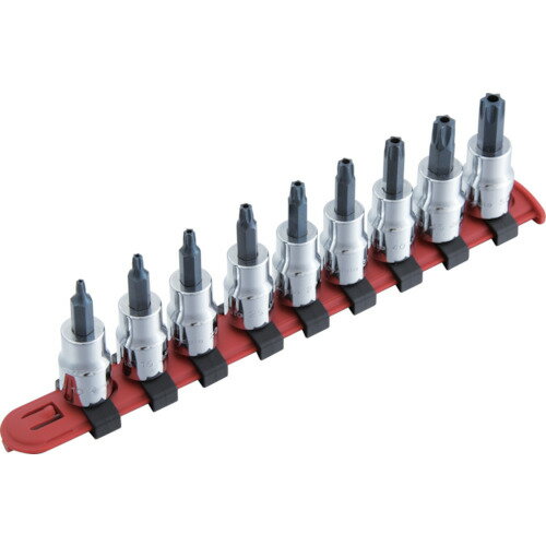 ■スエカゲ 3/8DR.9PC.スペシャルビットソケットセット穴付き 11331SB(8531572)[送料別途見積り][法人・事業所限定][掲外取寄]