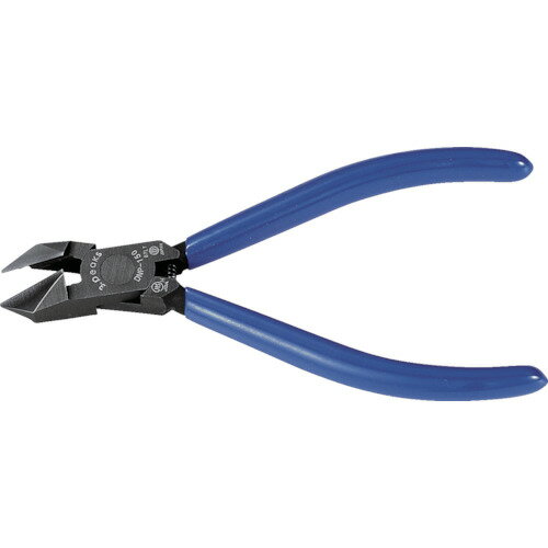 オレンジブック トラスコ中山　TRUSCOスリーピークス 斜ニッパーバネ付 〔品番:DNP150GS〕[ 注番:8535117]特長●切断・ビニールコードの割線や皮むき作業に便利です。●奥深い部分や複雑な場所にも入り込み、鋭い切れ味で作業できます。●お求めやすい価格のビニールグリップ。●連続作業が楽なコイルばね付。用途●電気工事業。仕様●全長(mm)：157●切断能力(mm)VA線：φ1.6●切断能力(mm)鉄線：φ1.4●切断能力(mm)銅線：φ2.6●ばね：有●ハンドル：ビニール●切断能力(［［MM2］］)より線：φ2仕様2●切断能力(mm)VA線(VVF2芯)：φ1.6●寸法(mm)：A=157／B=53／C=104／D=15／E=16／F=25●JIS規格品材質/仕上●バナジウム鋼●グリップ：塩化ビニールセット内容/付属品注意●絶対に電気を通さないで下さい。非絶縁工具です。●ハンマーがわりに使用しないでください。●使用範囲をこえての使用はしないでください。原産国（名称）日本JANコード4960225260107本体質量155gオレンジブック トラスコ中山　TRUSCOスリーピークス 斜ニッパーバネ付 〔品番:DNP150GS〕[注番:8535117][本体質量：155g]《包装時基本サイズ：207×70×19》〔包装時質量：171g〕分類》手作業工具》プライヤー・ニッパ・ピンセット》ニッパ電工用☆納期情報：オレンジブック掲載以外でメーカー直送品【法人限定＝会社名ご記入お願い致します。】