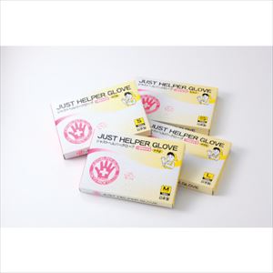 ■東京パック ニュージャストヘルパーグローブ100 L NJ1L(8537532)×20[送料別途見積り][法人・事業所限定][外直送]