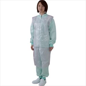 ■川西 ポリエチエプロンエコノミー ピンク 50枚入り 4440P(8537685)×20[送料別途見積り][法人・事業所..