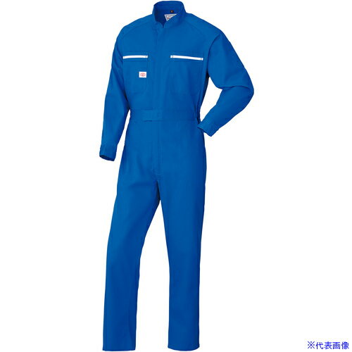 ■AUTO−BI AW(秋冬)モデル つなぎ服6800−002マリンブルー−4L 68000024L(8539042)[送料別途お見積り][法..