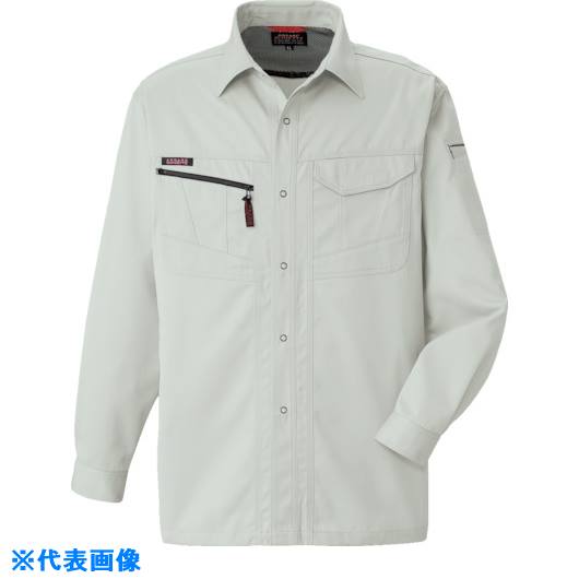 ■コーコス 長袖シャツA−1768 3プラチナSLSS A17683SS(8540661)[送料別途お見積り][法人限定][掲外取寄]