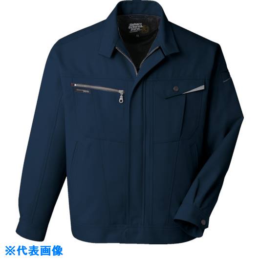 ■コーコス ブルゾンAS-17201 Mネイビー4L AS172014L(8542622)[送料別途お見積り][法人限定][掲外取寄](4.0)