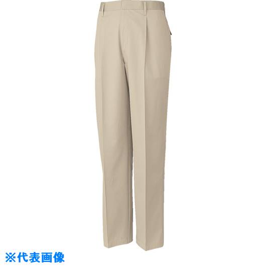 ■コーコス ワンタックスラックスP-4483 2 ベージュ120 P44832120(8544923)[送料別途お見積り][法人限定][掲外取寄](4.0)