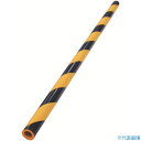 ■CAR-BOY 安心クッション 丸型90cm 内径17mm ブラック/イエロー AC130(8547776)