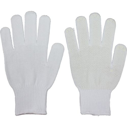 オレンジブック トラスコ中山　TRUSCO福徳 Cドット−M 〔品番:42M〕[ 注番:8548374]特長●吸湿性が良く、軽作業に最適、薄手タイプ、すべり止め付、手の小さい人向けのちょっと小さめタイプです。用途●一般軽作業仕様●色：白●サイズ：M●ゲージ数：10●全長(cm)：21.5●手のひら周り(cm)：19●中指長さ(cm)：7●厚さ(mm)：1.5●リストカラー：白仕様2材質/仕上●手袋:綿100%、すべり止め:塩化ビニールセット内容/付属品注意原産国（名称）日本JANコード4965277004204本体質量40gオレンジブック トラスコ中山　TRUSCO福徳 Cドット−M 〔品番:42M〕[注番:8548374][本体質量：40g]《包装時基本サイズ：305×120×15》〔包装時質量：40g〕分類》保護具》作業手袋》すべり止め手袋☆納期情報：オレンジブック掲載以外でメーカー直送品【法人限定＝会社名ご記入お願い致します。】