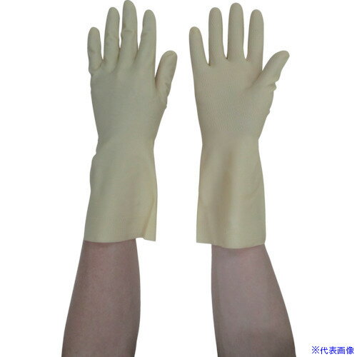 ■ビニスター 天然ゴム手袋 ビューティー中あつ手 M 266M(8548683)