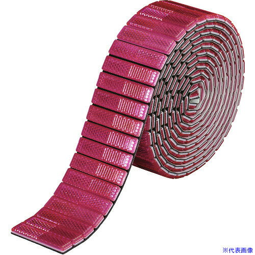 オレンジブック トラスコ中山　TRUSCOCATEYE レフテープ 50mm×2.5m ピンク 〔品番:RR1P〕[ 注番:8550141]特長●特殊反射板にて光源の再帰性反射効果が高い製品となります。●夜間での光源がない危険な場所での光源反射にて注意を促します。●必要な長さに応じてカッター等にて切断できます。用途●工場、倉庫などあらゆる標示に。●さまざまな危険標示。●衝突防止標示に。●各種施設の段差標示。●誘導表示。仕様●色：ピンク●幅(mm)：50●長さ(m)：2.5●厚さ(mm)：6仕様2●取付方法：貼付タイプ●反射レンズ：192枚●反射レンズサイズ：50×11mm/枚材質/仕上●反射材:アクリル材●粘着剤:ブチルゴム系セット内容/付属品注意原産国（名称）日本JANコード4990173031870本体質量435gオレンジブック トラスコ中山　TRUSCOCATEYE レフテープ 50mm×2.5m ピンク 〔品番:RR1P〕[注番:8550141][本体質量：435g]《包装時基本サイズ：40×40×55》〔包装時質量：476g〕分類》梱包用品》テープ用品》反射テープ☆納期情報：仕入れ先通常在庫品 (欠品の場合有り)